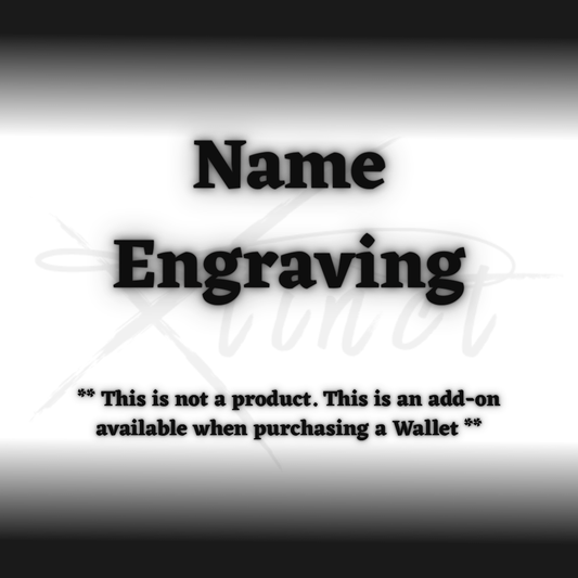 XTINCT Customized Name Engraving